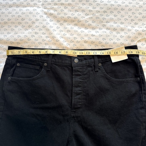 NWT Universal Thread Highest Rise Straight Ankle Jeans - Black Size 16 - Picture 4 of 6